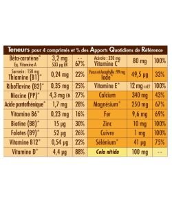 Vitalité, 120 comprimés